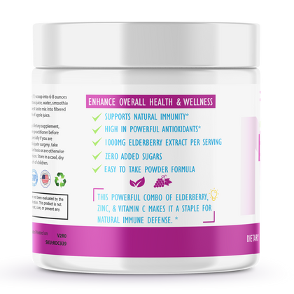 Elderberry Immunity Plus Powder